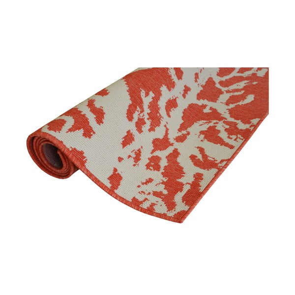 Rdeča zunanja preproga Preproga Coral, 133 x 190 cm-image-3
