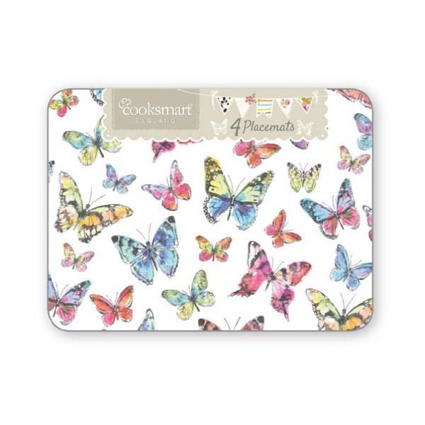 Komplet 4 podstavkov Cooksmart Butterfly-image-2