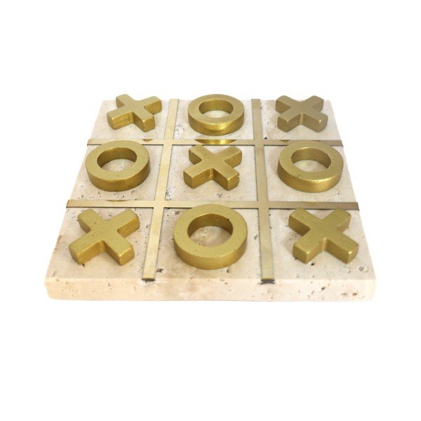 Kamnita majhna dekoracija Tic Tac Toe – PT LIVING-image-3