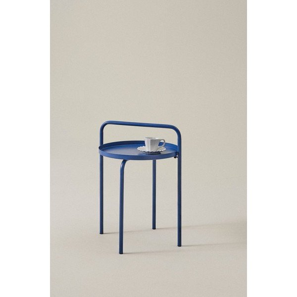 Kovinska okrogla stranska mizica ø 42 cm Bleket – Jotex-image-1
