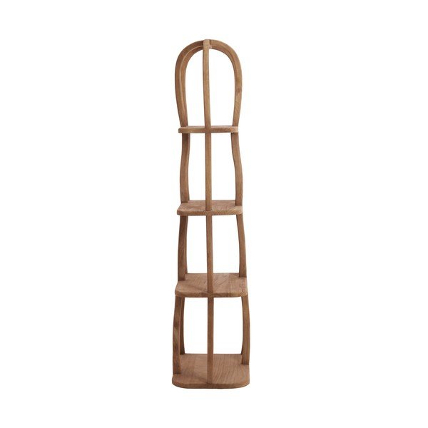 Regal iz masivnega manga v naravni barvi 53x175x40 cm Lowe – Light & Living-image-2