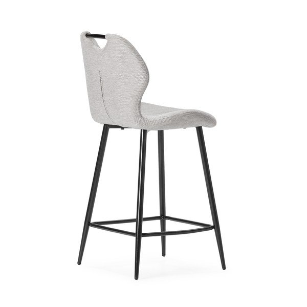 Bež oblazinjeni barski stoli v kompletu 2 ks (višina sedeža 65 cm) Muli – Marckeric-image-4