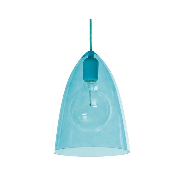 Modra viseča svetilka SULION Glassy-image-1