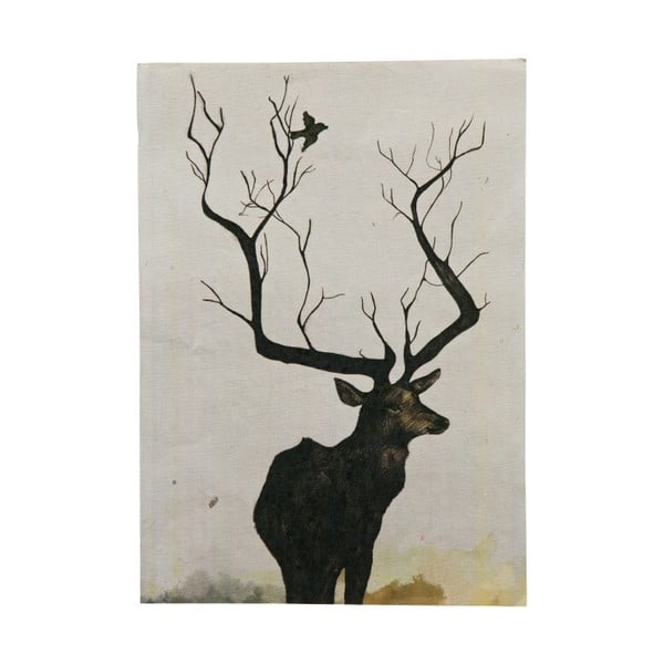 Plakat z motivom jelena BePureHome Oh Deer, 47 x 32 cm