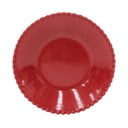 Rubinasto rdeč globok keramični krožnik Costa Nova, ø 24,2 cm