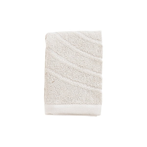 Svetlo siva frotirna bombažna brisača 30x30 cm Time – Zone