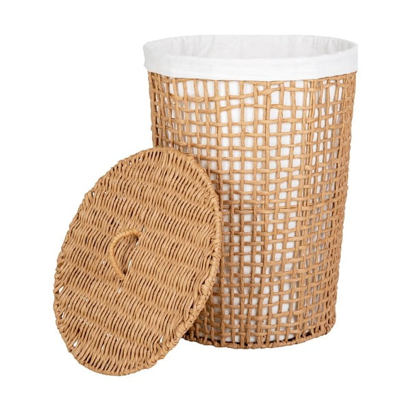 Papirnat koš za perilo v naravni barvi 77 l Pomal – House Nordic-image-3