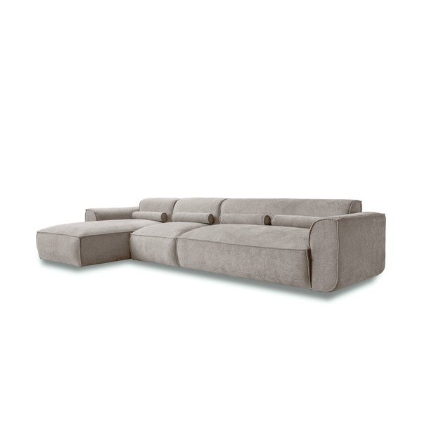 Bež kotna sedežna garnitura (levi kot) Flex Felix – Miuform