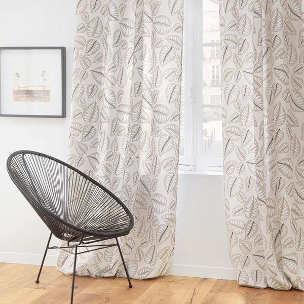 Bež zavesa 140x260 cm Alma – douceur d'intérieur-image-1