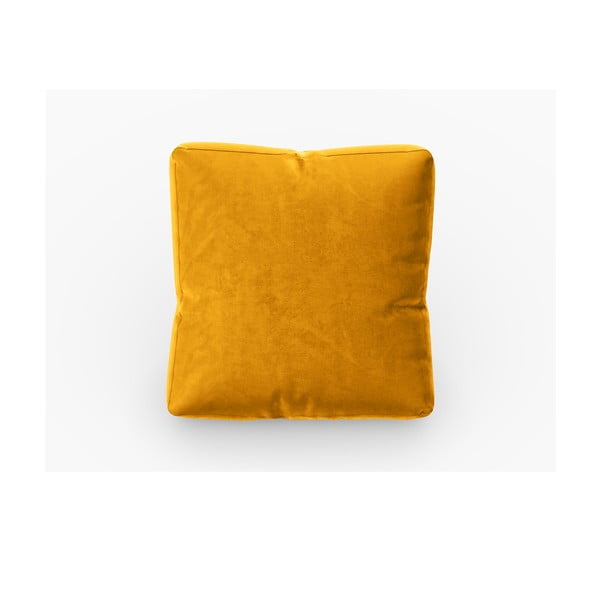 Rumena žametna blazina za modularni kavč Rome Velvet - Cosmopolitan Design 