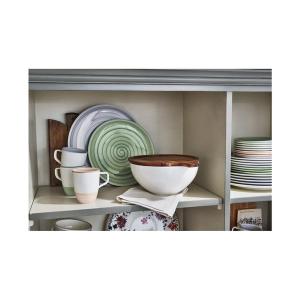 Bela in zelena porcelanska skodelica Villeroy & Boch Artesano Nature, 0,38 l-image-1
