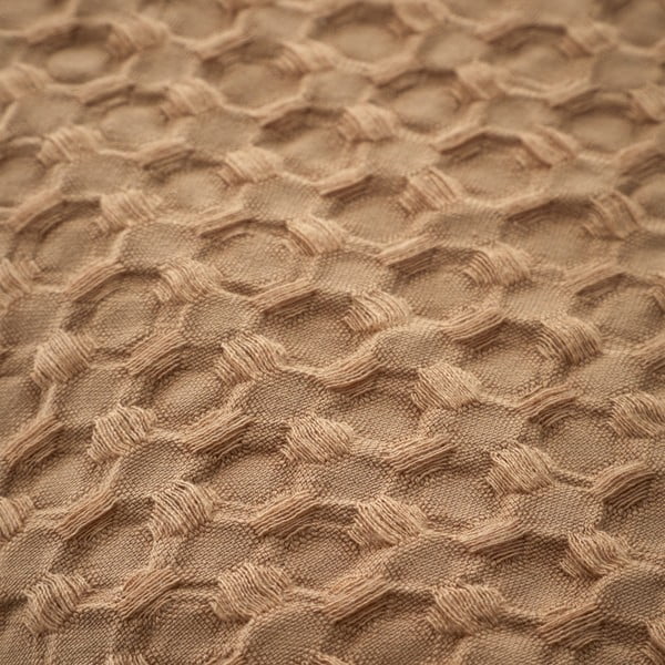 Rjava posteljnina za zakonsko posteljo 200x200 cm Muscat Waffle – Pineapple Elephant-image-4