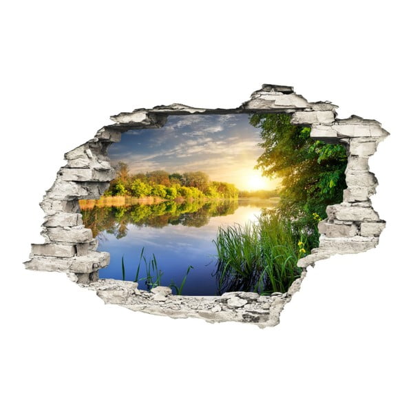 Stenska nalepka Ambiance Lake, 60 x 90 cm-image-2