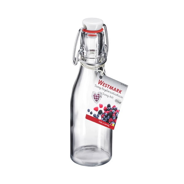 Steklena steklenička s pokrovčkom Westmark, 200 ml