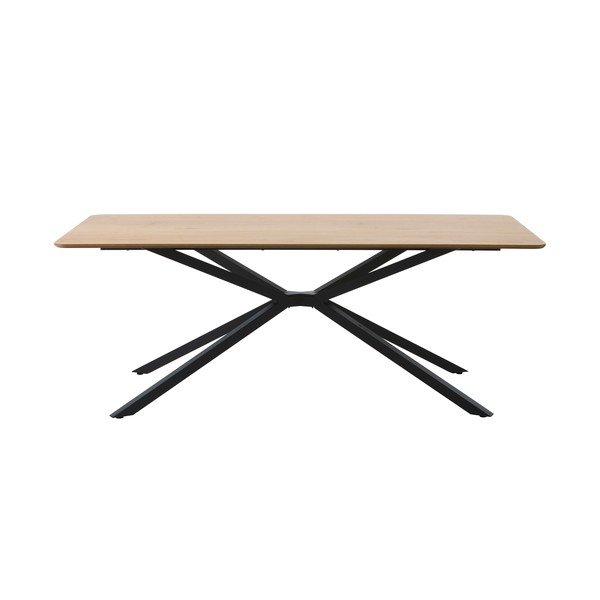 Jedilna miza z mizno ploščo v hrastovem dekorju 90x160 cm Cesura – Unique Furniture
