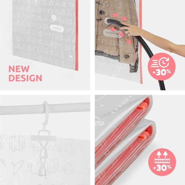 Vakuumske vreče za oblačila v kompletu 2 ks Espace – Compactor-image-4