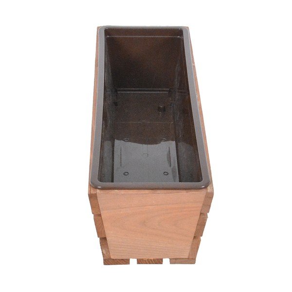 Leseno cvetlično korito 51 cm Modern – Rojaplast-image-1