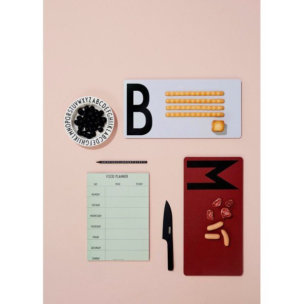 Zelen tedenski načrtovalec obrokov Design Letters Food-image-1