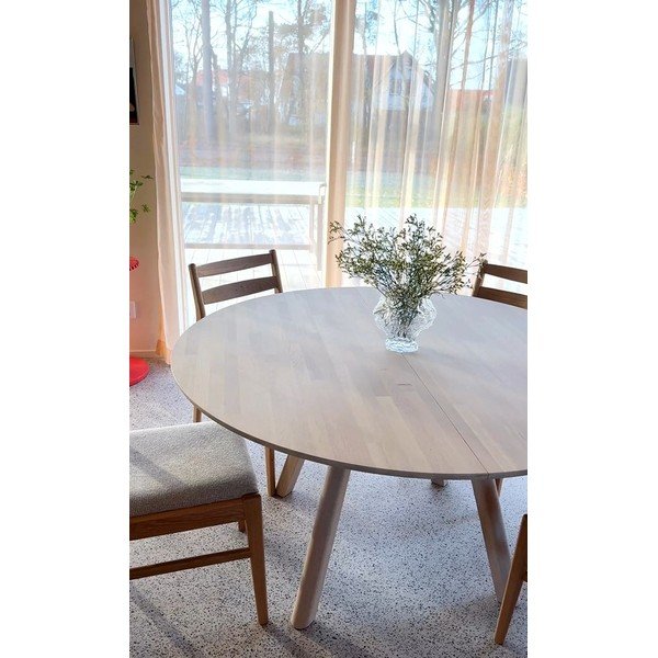 Dodatna mizna plošča iz masivnega hrasta 140x50 cm Clapperton – Rowico-image-2