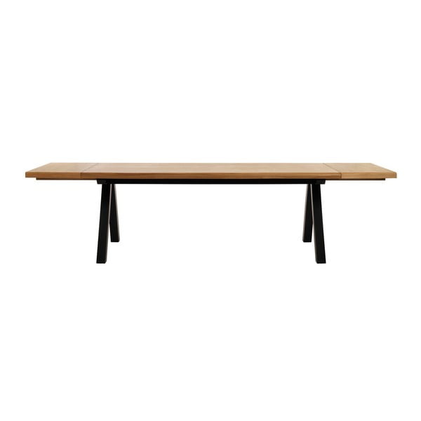 Komplet 2 podaljškov za mizo iz belega hrasta Unique Furniture Oliveto