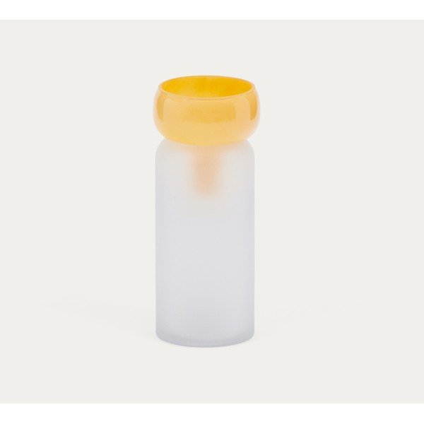 Rumena steklena vaza (višina 30,5 cm) Kelse – Kave Home-image-4