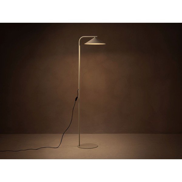 Kremno bela kovinska stoječa svetilka (višina 160 cm) Nocte – Micadoni -image-1