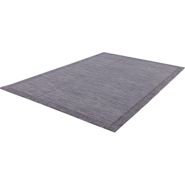 Temno siva volnena preproga 160x240 cm Linea – Agnella-image-4