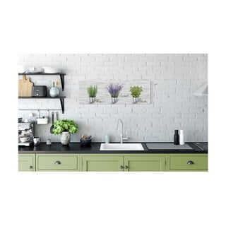 Slika Styler Platno Shabby Herbs, 27 x 75 cm