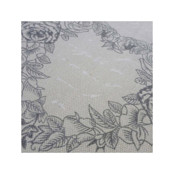 Ročno tkana bombažna preproga Webtappeti Shabby Rose, 60 x 90 cm-image-1