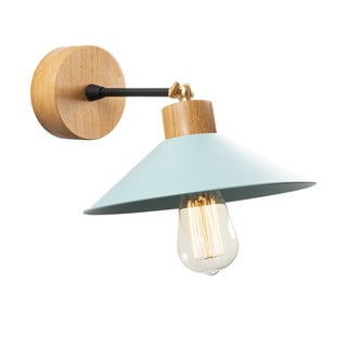 Turkizna/naravna stenska svetilka ø 24 cm Manavgat – Opviq lights
