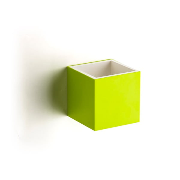 Stenska škatla QUALY Pixel Box, zelena