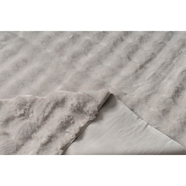 Kremno bela pralna okrogla preproga ø 120 cm Bubbly – Oyo Concept-image-1