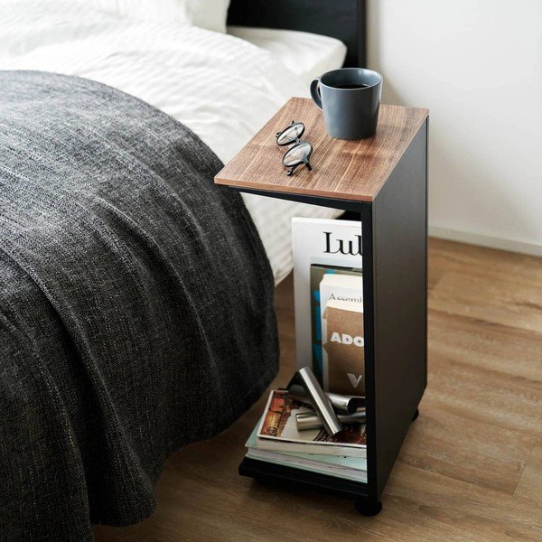 Kovinska stranska mizica 22x31 cm Tower – YAMAZAKI-image-4