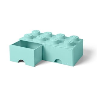 Mint zelena škatla za shranjevanje z dvema predaloma LEGO®