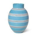 Modra keramična vaza Kähler Design Nuovo, višina 30 cm