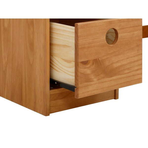 Pisalna miza iz masivnega bora 50x100 cm Alpi – Støraa-image-3