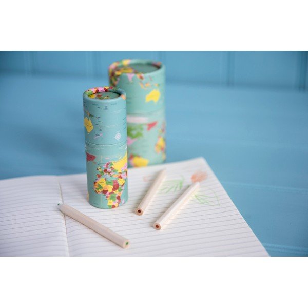 Komplet 12 barvic Rex London World Map-image-3