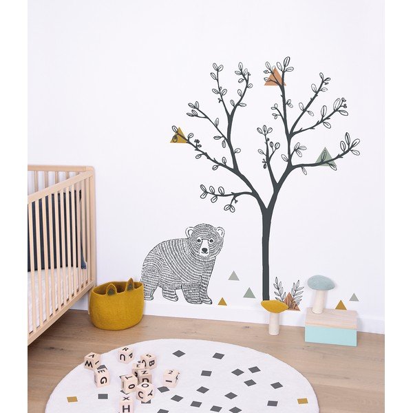 Otroška nalepka 47x40 cm Bear – Lilipinso-image-1