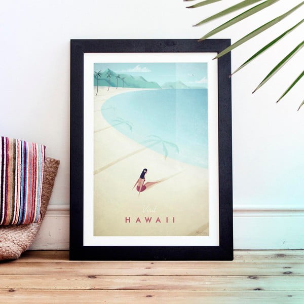 Plakat Travelposter Hawaii, 30 x 40 cm-image-1