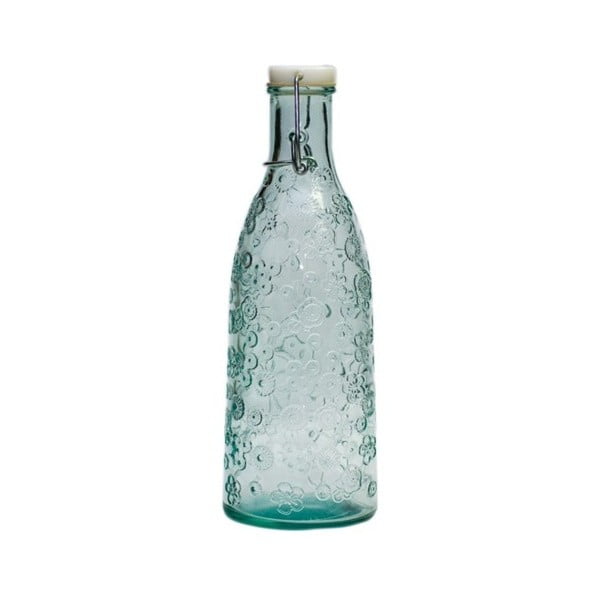 Steklena steklenička Ego Dekor Flora, 950 ml