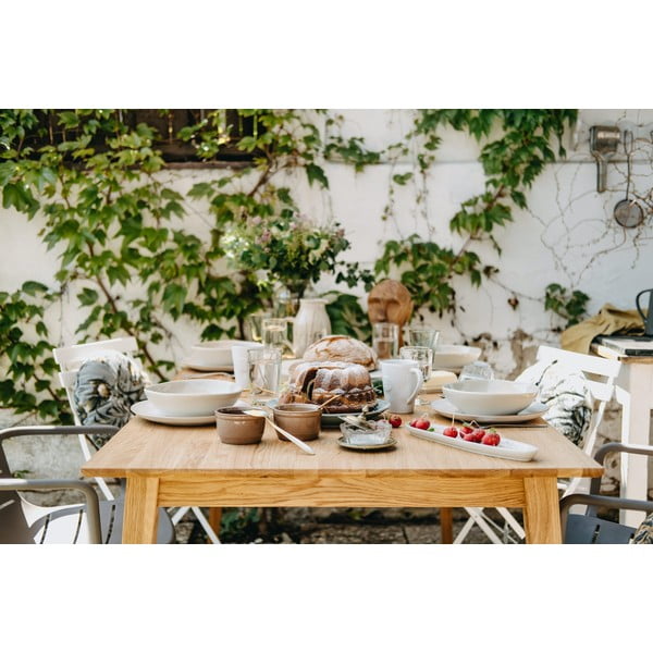 Jedilna miza iz hrastovega lesa Rowico Filippa, 180 x 90 cm-image-1