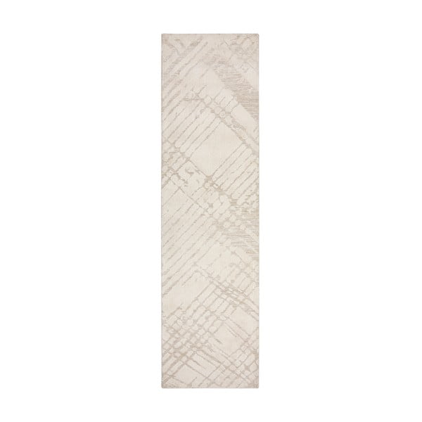 Kremno bel tekač 80x300 cm Remy – Flair Rugs
