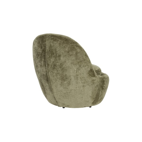 Kaki zelen fotelj Nash – White Label-image-4