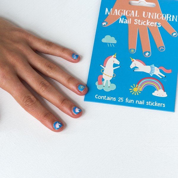 Komplet za ustvarjanje Magical Unicorn – Nail stickers – Rex London-image-1