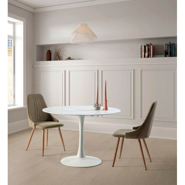 Okrogla jedilna miza ø 110 cm Ada – Marckeric-image-1