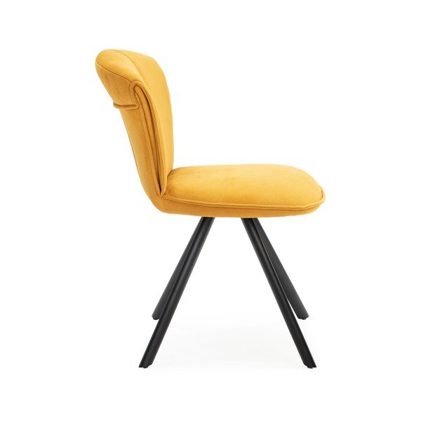 Rumeni jedilni stoli v kompletu 2 ks Simbra – Marckeric-image-4