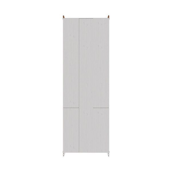 Bela/jantarna omara iz masivnega bora 74x223x37 cm Anita – Støraa-image-4