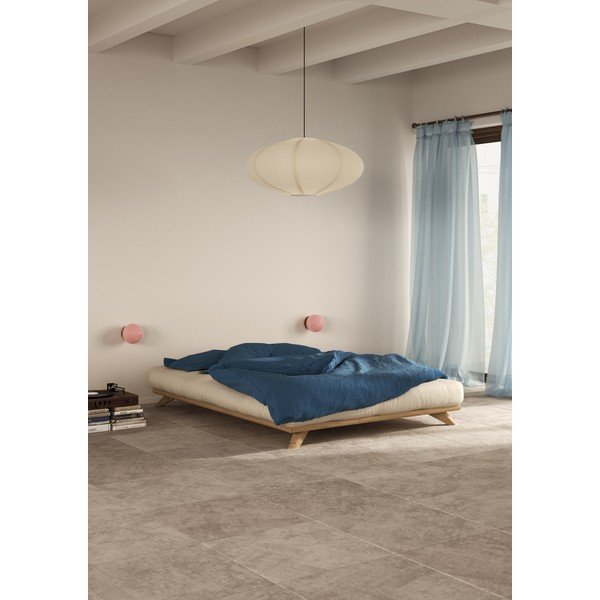 Zakonska postelja iz borovega lesa z letvenim dnom Karup Design Senza Bed Natural, 180 x 200 cm-image-1
