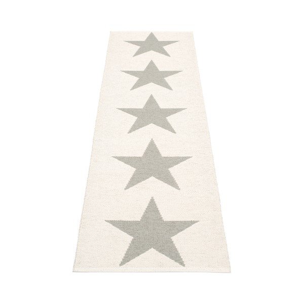 Svetlo siv zunanji in notranji tekač 70x250 cm Viggo Warm Grey – Pappelina-image-1