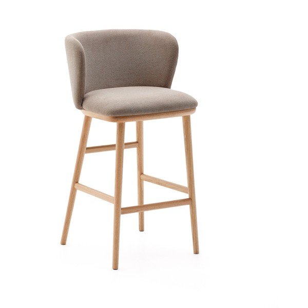 Svetlo rjav barski stol (višina sedeža 65 cm) Ciselia – Kave Home